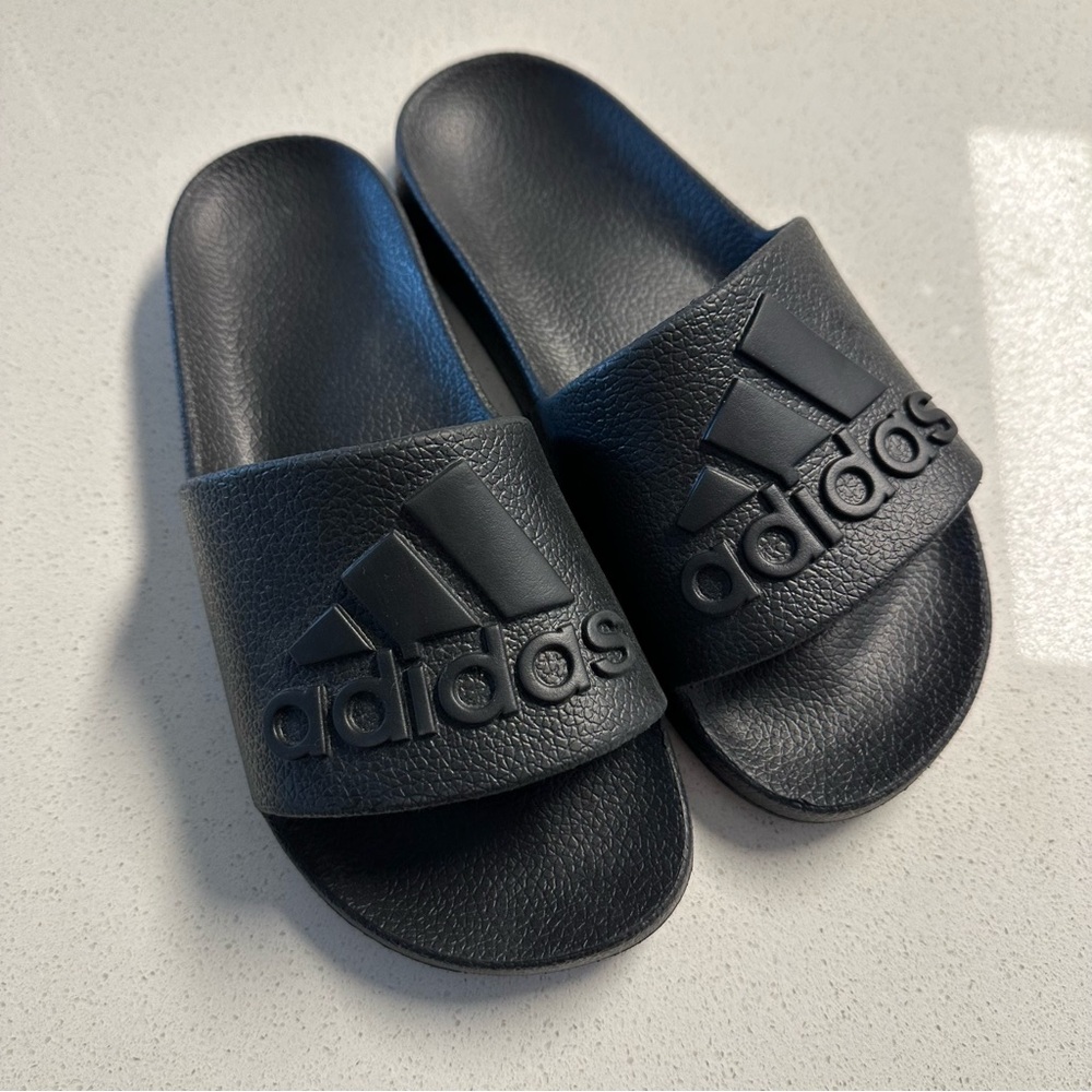 Adidas Black Slide Sandals